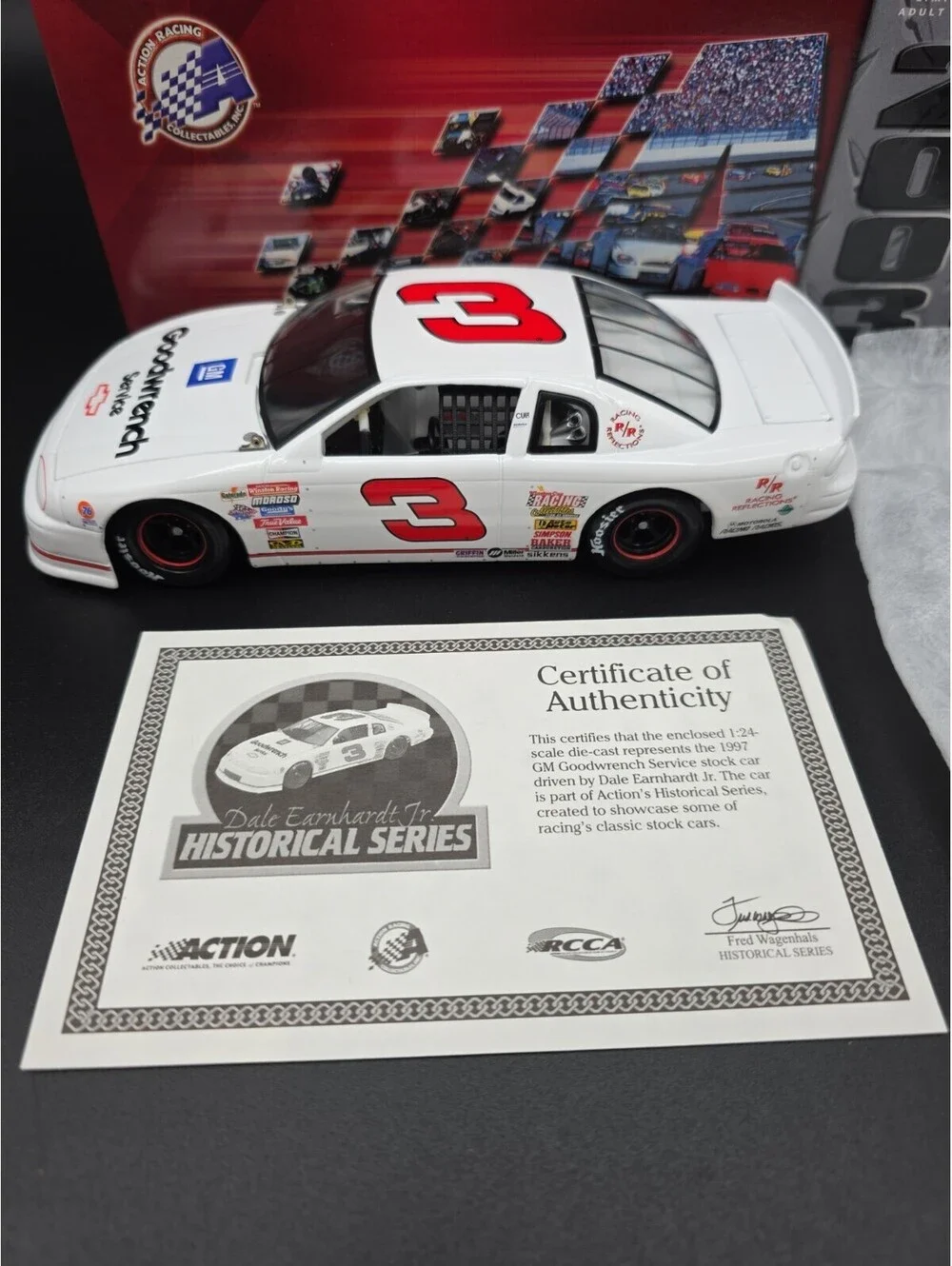 Dale Earnhardt Jr #3 GM Goodwrench 1997 Monte Carlo 1:24 Diecast NASCAR